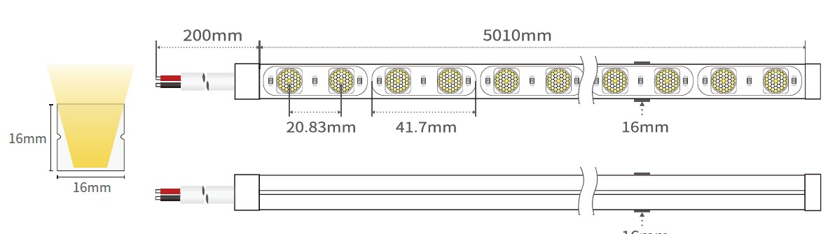 1616 Single-Color Wall Washer