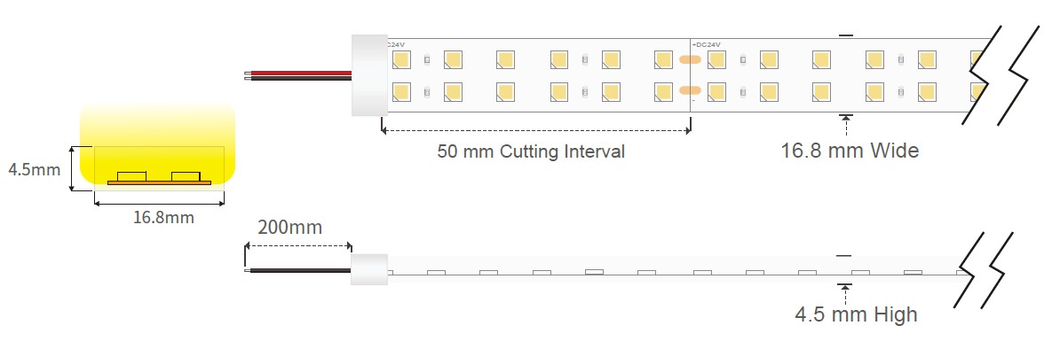 15mm Solid Extruded Underwater Light