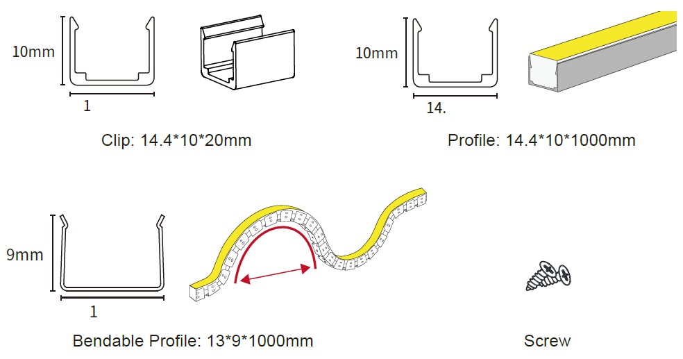 1212 Front-emitting on three sides