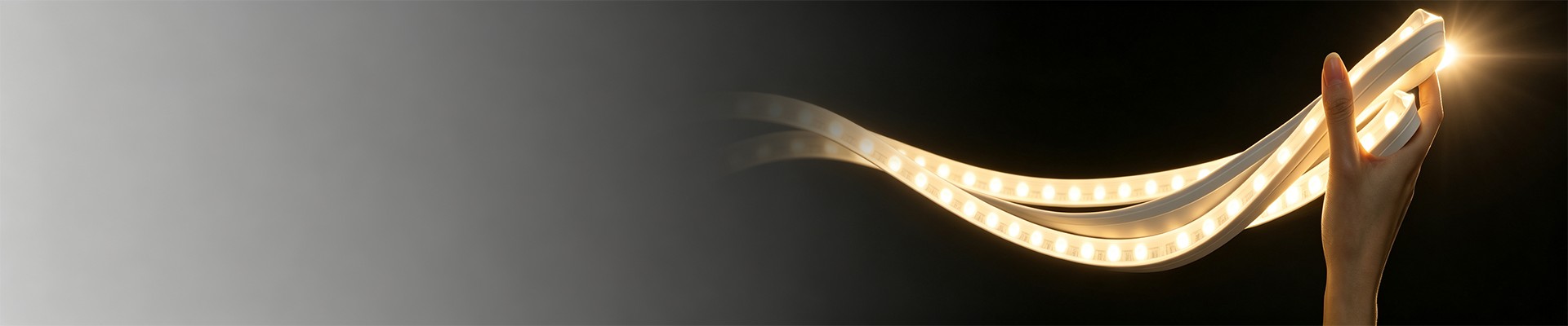 Wall washer flexible LED strip