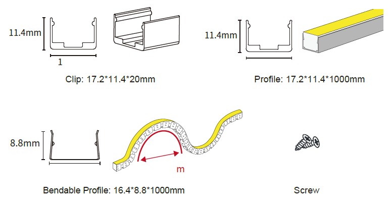 1610 Anti-Glare Top-Emitting