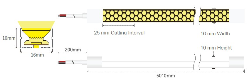 1610 Anti-Glare Top-Emitting